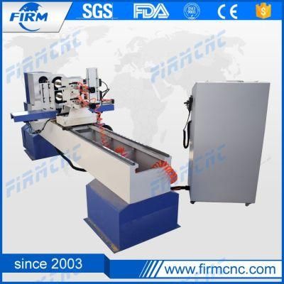 Jinan Cheap CNC Wood Turning Lathe Carving Machine with Spindle for Staircase
