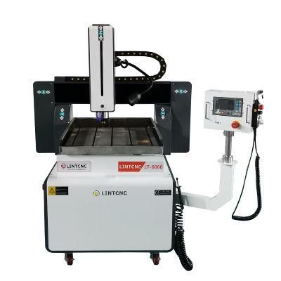 Hot Sales Whole Cast Iron Frame CNC 4040 4060 6060 6090 CNC Router Artcam Software CNC Milling Machine for Small Business Machinery