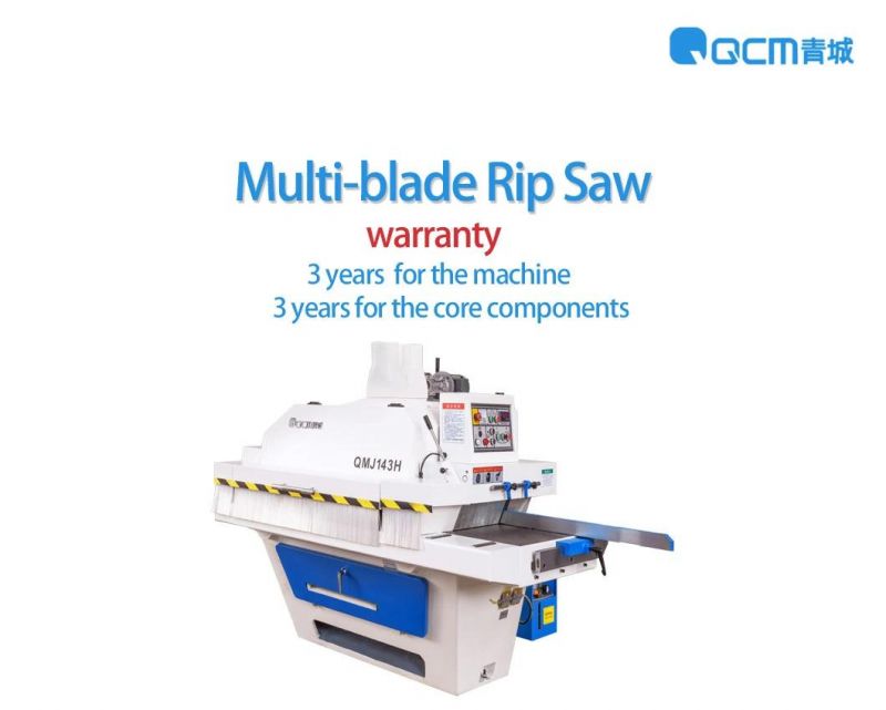 Table Saw Woodworking Machinery Wood Cutting Machine QMJ143H Multi Blade Rip Saw