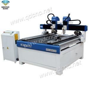 3D Plywood CNC Router Engraving Machine with Ncstudio Controller Qd-1212r2