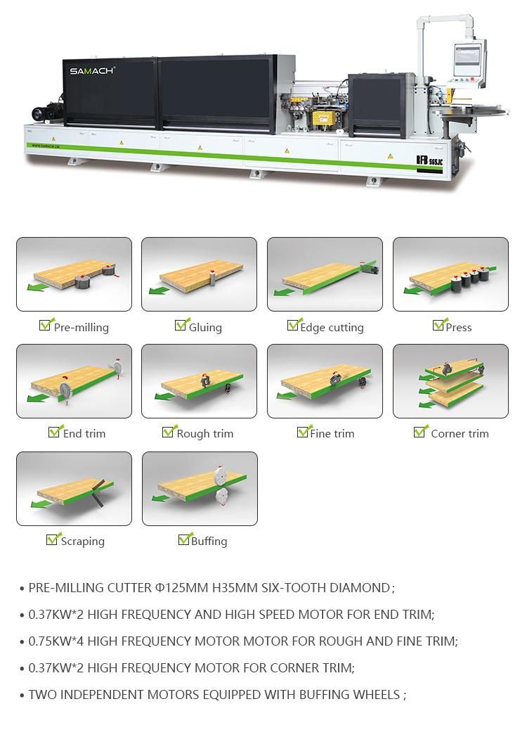 Heavy Duty Wood Full Automatic Edge Banding Machine