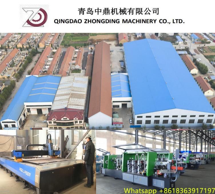 Zd-450A Full Automatic Wood|MDF|PVC Edge Banding Machine for Sale