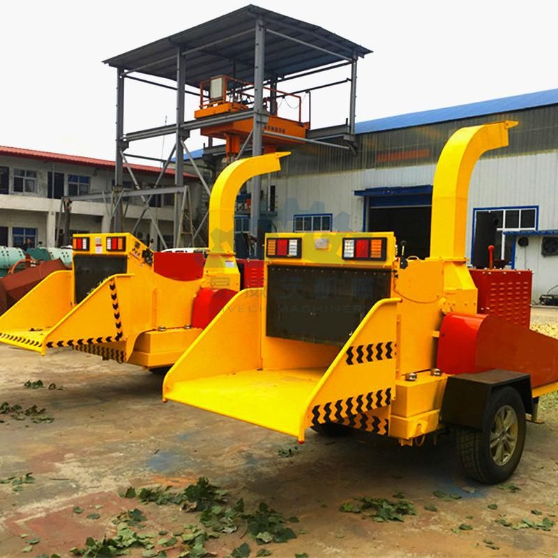 Diesel Engine Movable Wood Chips Maker Machine