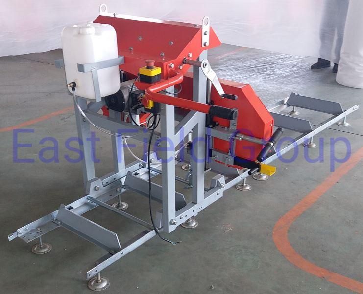 Sm360, Saw Mill for Garden, Movable Mini Saw Mill, Mini Band Saw Cutting Machine, Motor Type