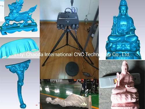 4D CNC Machine Sculpture CNC 4D Wood Router 5 Axis CNC Router