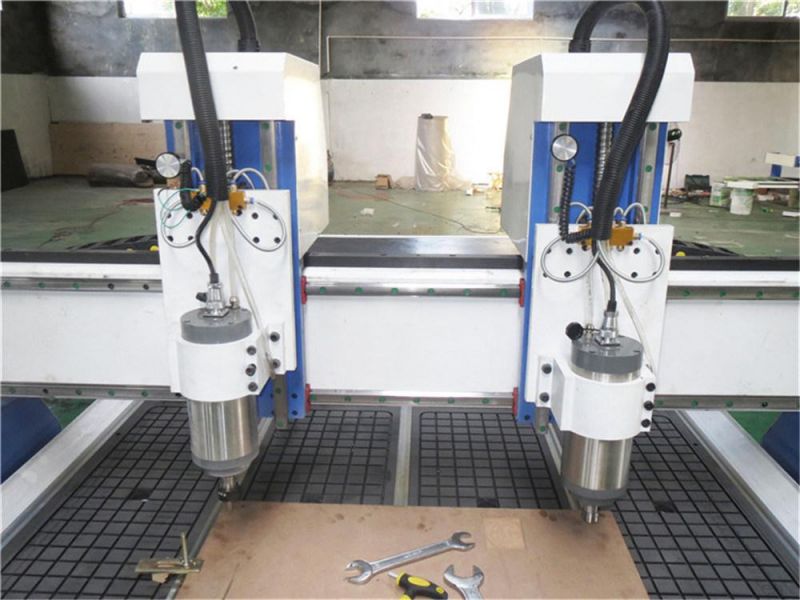 Double Spindle Wood Engraving Cutting Machine CNC Router for Wood