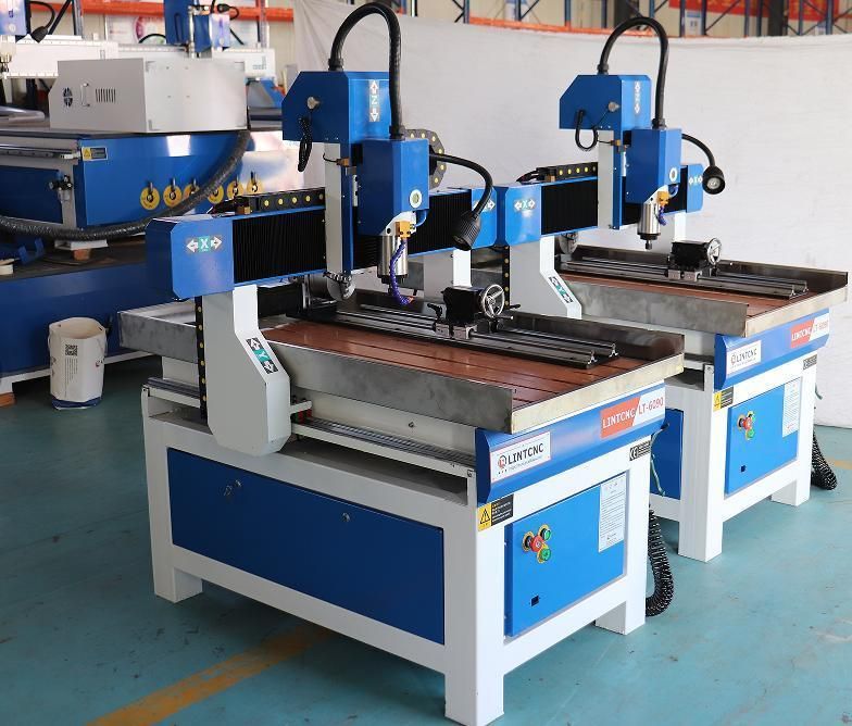 Hot Sale 4 Axis Desktop Mini Wood Acrylic Cutting Metal Jewelry Engraving Machines 4040 6060 6090 CNC Router