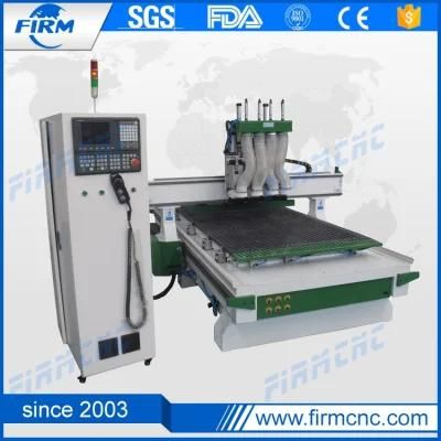 Auto Tool Changer CNC Router 4 Heads CNC Wood Machine