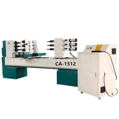High Speed Ca-1512 Table Chair Legs Automatic CNC Wood Turning Lathe Woodworking Machine