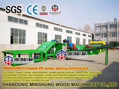 Veneer Peeling Lathe for Plywood with Double Driving Structure