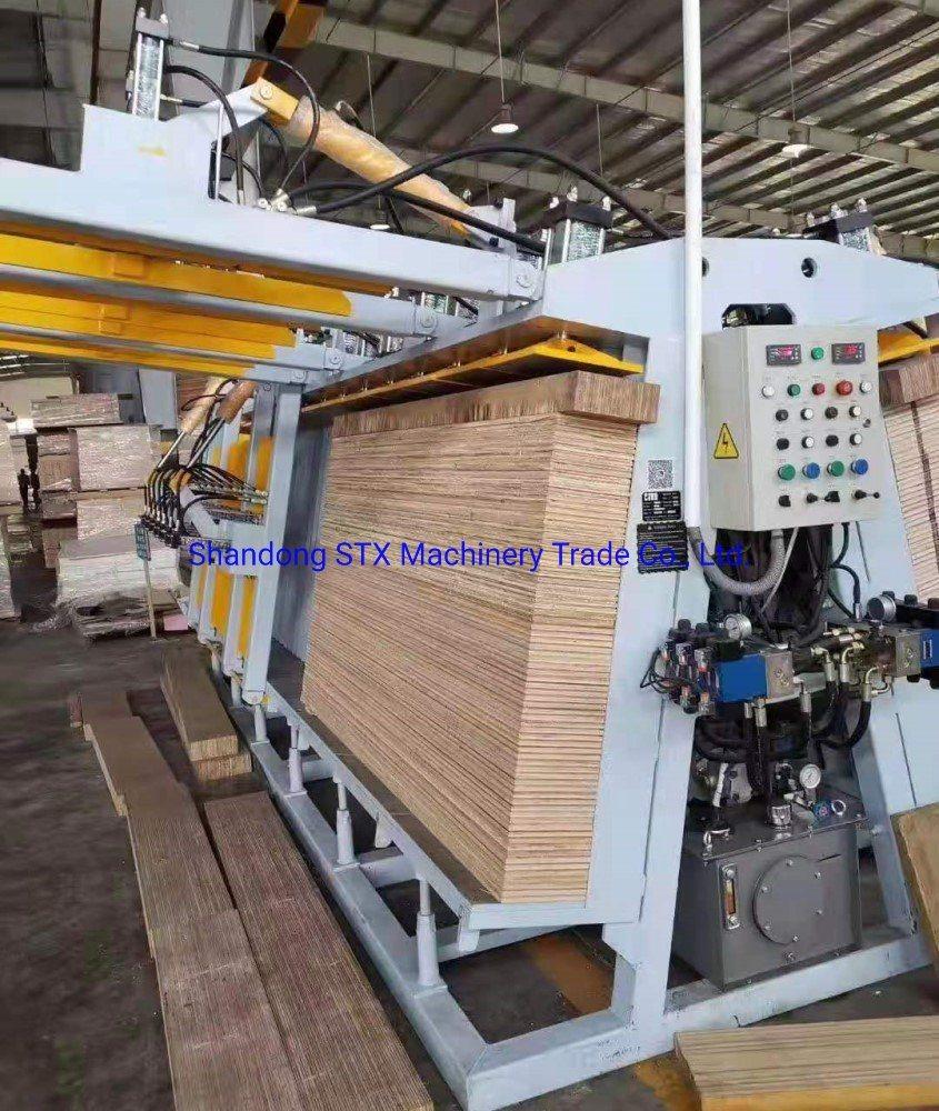 6200mm Glued Laminated Board Beams Panel Automatic Hydraulic Clamp Carrier