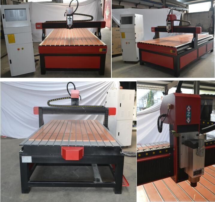 Engraving Machinery 3kw Advertising CNC Router 1200*2400*200mm for Woodworking