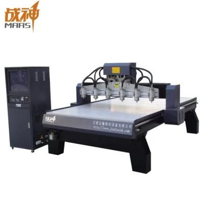 Multi Heads Woodworking CNC Router Machinery for Engraving