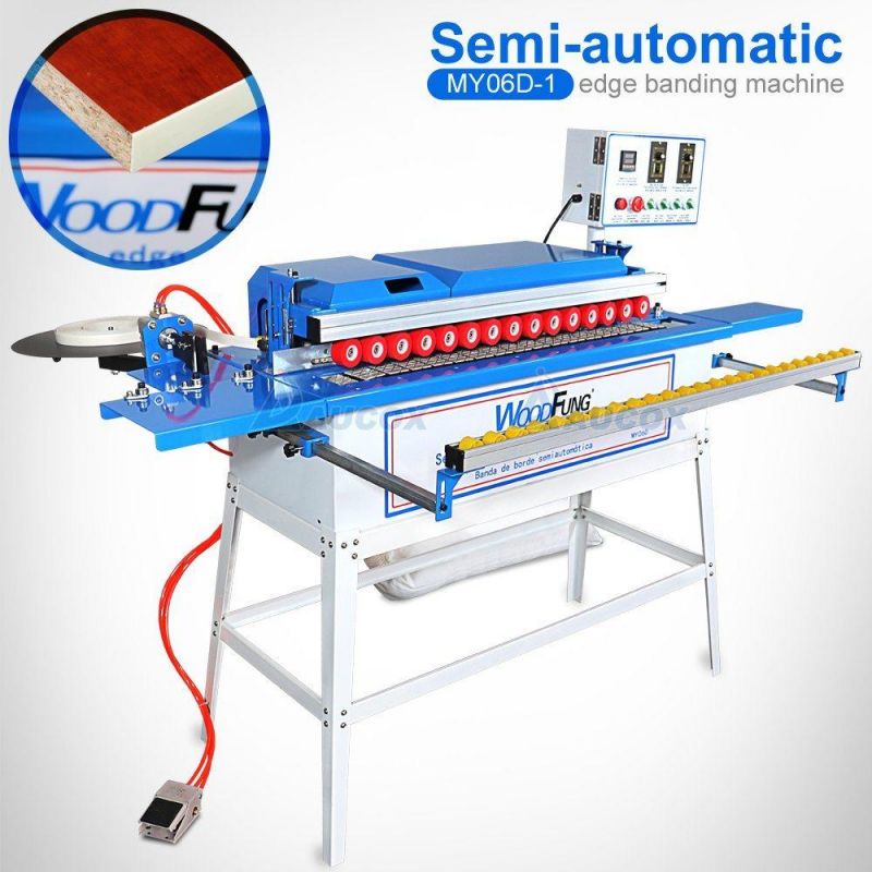 Hot Sale My06D Furniture Portable PVC Melamine Wood Automatic Edge Banding and Trimming Machine