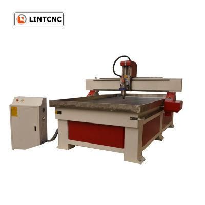 220V 2*2.2kw Vacuum Pump CNC Wood Router 130*250*20cm Drilling Cutting Machine