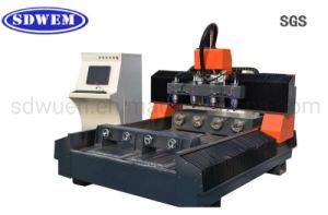 Wn-1325 S4r 3D Stone Engraving CNC Router with 4 Axis