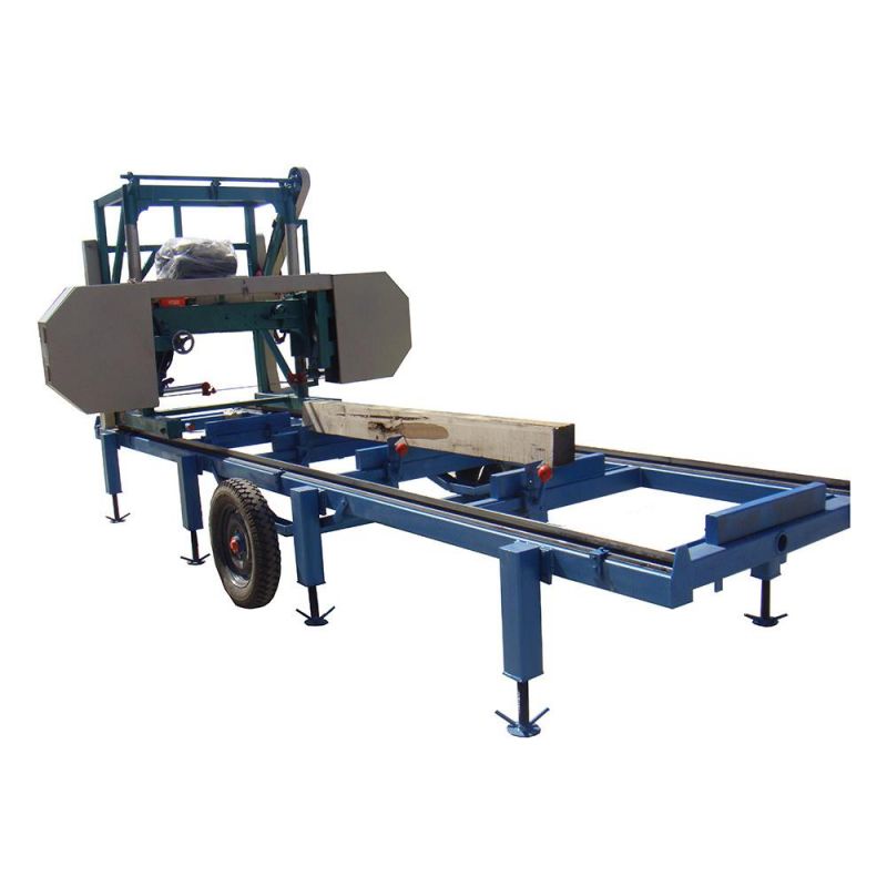 Forest Machinery Portable Band Sawmill Wood Cutting Machine Horizontal Sawmill for Sale