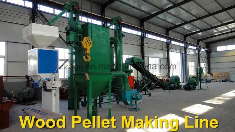 Forest Hardwood Sawdust Pellet Plant Pellet Press Flat Die Pellet Mill Wood Pellet Line for Sale