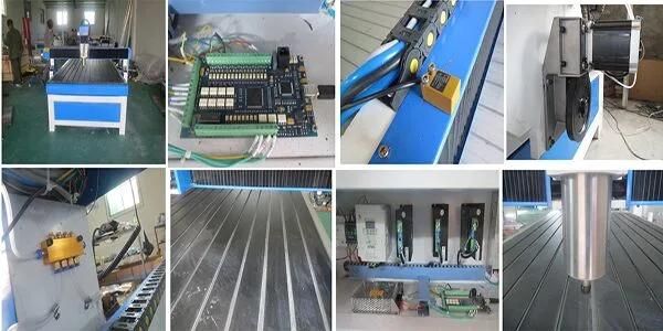 Wood CNC Cutting Router Machine for Alumnium Metal Copper Wood