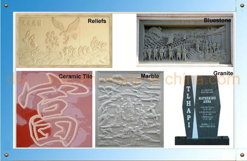CNC Engraving Cutting Machine for Artificial Stone 7.5kw