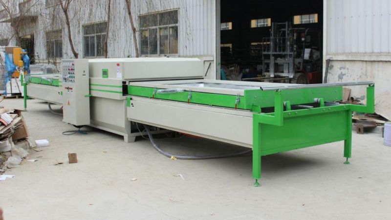 Full Automatic PVC Film Mulch Applicator Vacuum Membrane Press Machine for Wood MDF