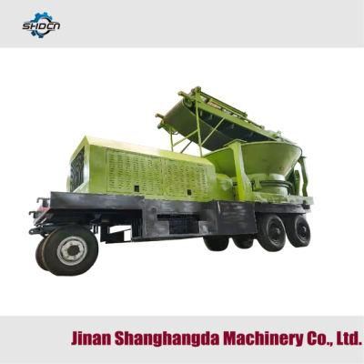 2600 Model Diesel Power 160kw Wood Crusher for Tree Root with High Capacity 10-15 T/H