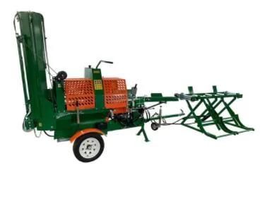 Afirewood Processor Hydraulic Log Splitter Wood Cutting and Splitting Machine