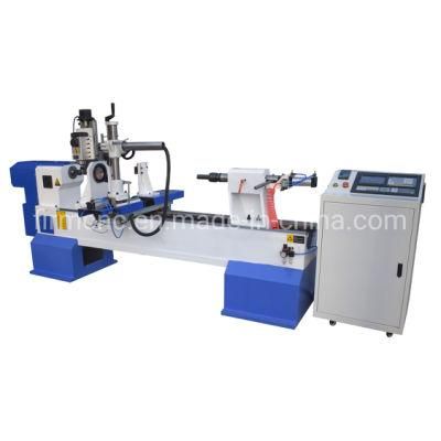 China Woodworking CNC Lathe Engraving Milling Machine Automatic Turning Copy Lathe for Sale