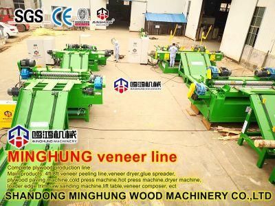 Wood Veneer Machine for Poplar Beech Birch Peeling Machine