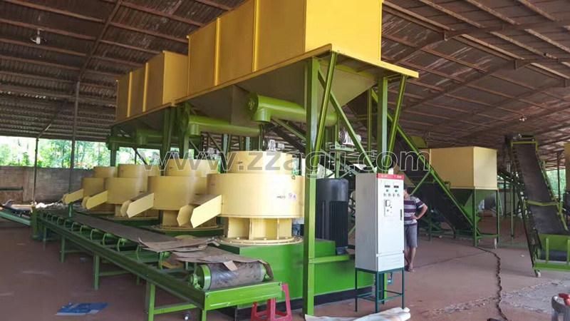 Biomass Wood Wastes 1 Ton Complete Turnkey Wood Pelleting Plant