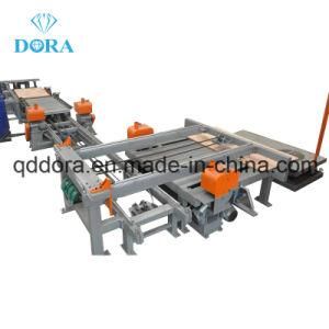 China High Quality CNC Automatic Four Sides Wood Panel Cutting Saw Edge Cutting Saw