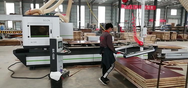 CNC 4 Side Door Frame Edge Cutting Machine