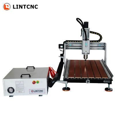 Desktop 6090 Mini CNC Woodworking Cutting Router 2.2kw Router CNC 600*900mm 900 4040 6060 6012 1212 for Wood MDF Engraving Machine
