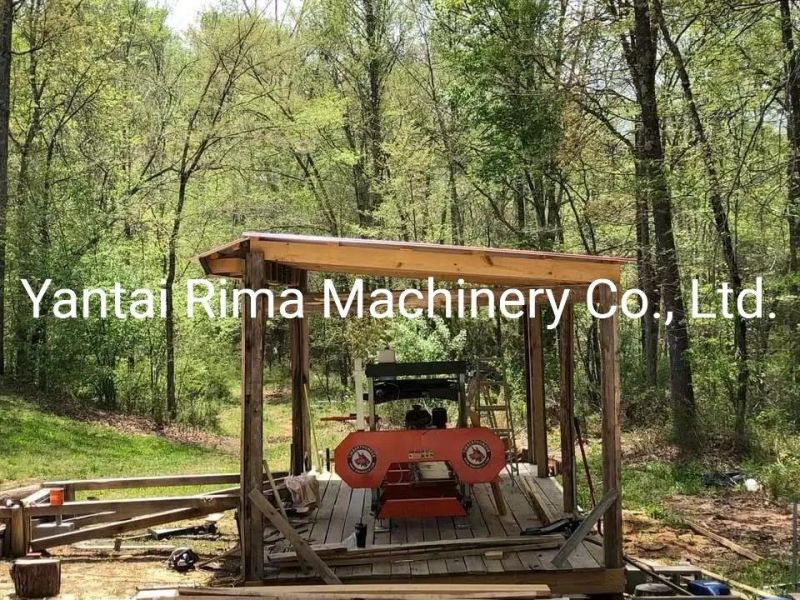 Portable Sawmill Machine Homemade Horizontal Portable Sawmill