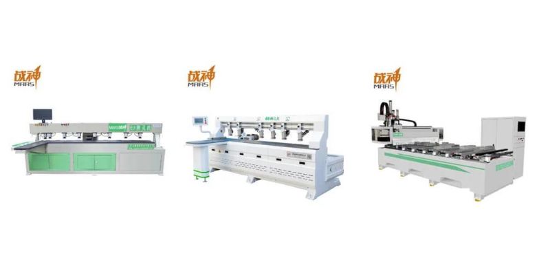 Furniture E3 Side Horizontal Hole Drilling Machine CNC Router Machine