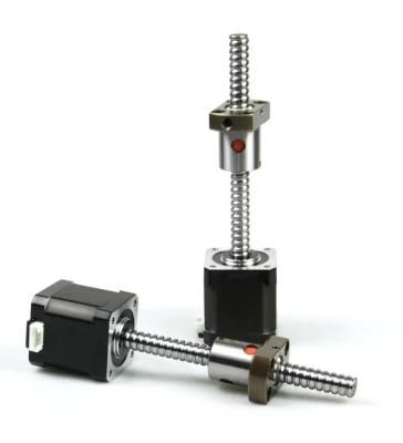 Ball Screw Linear Stepper Motor Actuators NEMA 11 with Customized Ball Screw