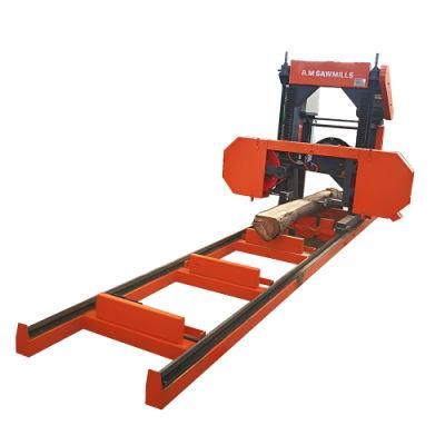 Trailer Power Portable Horizontal Log Saw Band Sawmill Tree Saw Machine Wood Cutting Machine Band Saw Sawmill