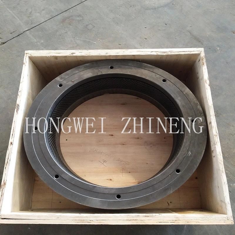 Stainless or Alloy Steel 560 Ring Die Wood Pellet Machine