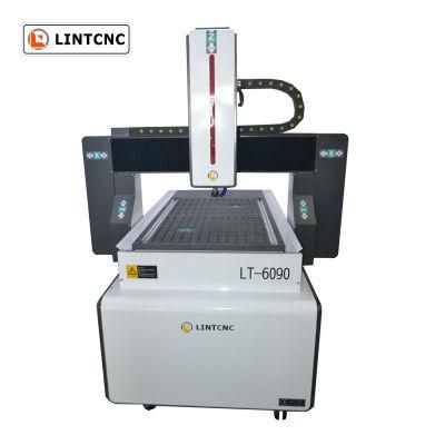 Desktop 4 Axis 6090 CNC Router Machine with Ncstudio DSP Mach3 Control System