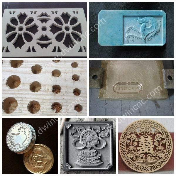 300X300mm 1.5kw Spindle Metal Wood Engraving Cutting Mini CNC Router
