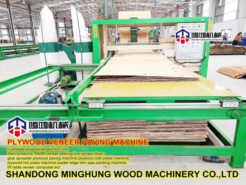 24m 30m Plywood Layup Line for Making Plywood Production