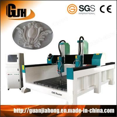 Two Spindles, Heavy Duty Stone, Marble CNC Engraving Machine, CNC Router