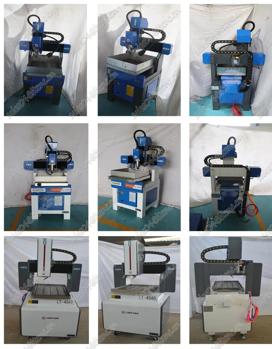 Table Moving 3D Milling Desktop CNC Machine Drilling Engraver Aluminum Copper Milling Machine for Wood