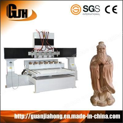 4 Axis CNC Wood Router, 3D CNC Wood Engraving Machine