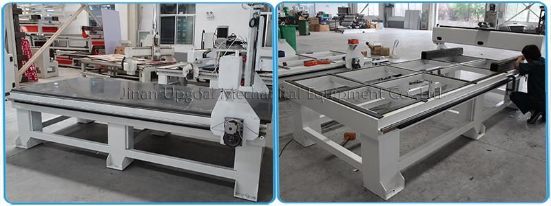 Vacuum Table Woodworking Door Engraving Machine with Mach3 Control System