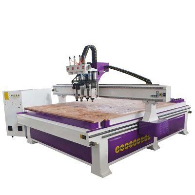 3.5kw 6kw Air-Cooled Spindle Wooden Door Making machine Pneumatic Wood CNC Router 2030