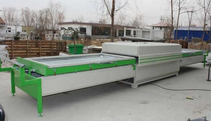 Full Automation Double Seat Vacuum Membrane Hot Press Machine with PVC to Wooden Door