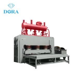 MDF Board Hydraulic Melamine Laminating Short Cycle Hot Press Machine.