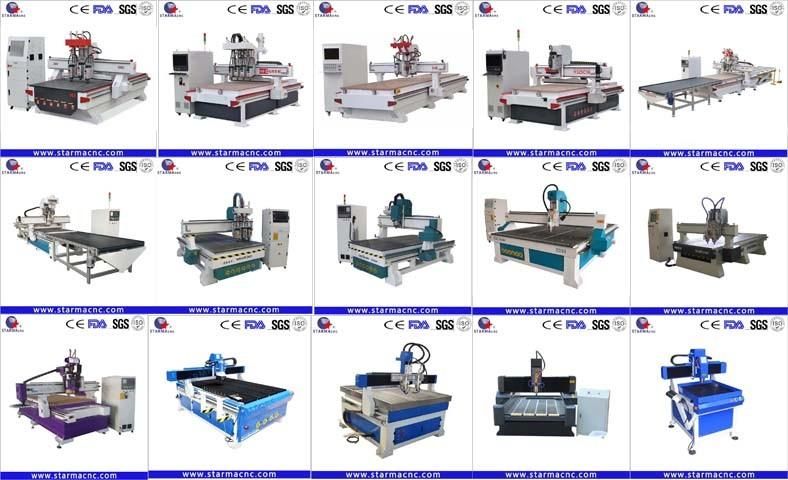 Granite, Marble, Artificial Stone CNC Stone Engraving Machine with 4.5kw Spindle