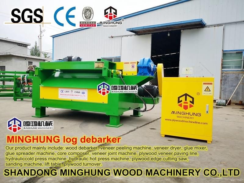 New Designed Veneer Wood Log Debarker with Crusher China